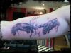 Tattoo inked on arm